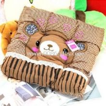 Extra-thick cartoon square cloth warm cushion images