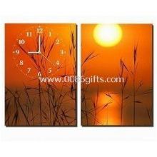 Promotion painting wall clock-21 images