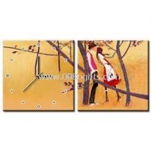 Promotion painting wall clock-42 images