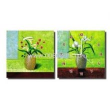Promotion painting wall clock-65 images