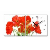 Promotion painting wall clock-14 images