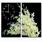 Promotion painting wall clock images