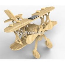 Solar Energy DIY fighter plane toy for kids images