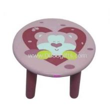Bear round stool images