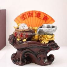 A thriving business running water fountain resin handicraft images