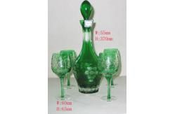 Colorato bottiglia e golet Cup Wine Glass set regalo images