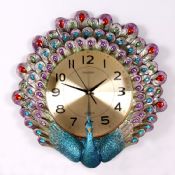Reloj del pavo real arte decoración del hogar images