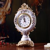 Resin European court clock images