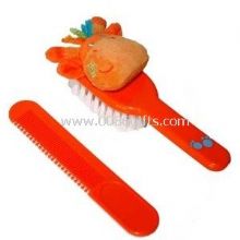 Baby wind curve comb and brush set images