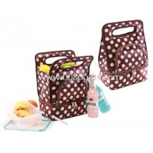 Colorfull prints picnic bag-lunch bag-food bag images