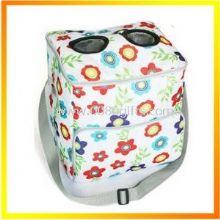 Fashion flower print promotional cheap insulated cooler bag images