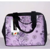 Déjeuner sac refroidisseur Duffle Tote Thermos Raya Purple Floral images