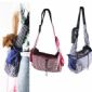 Striped Canvas Sling Bag Pet Carrier small picture