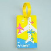 Soft pvc plastic luggage tag images