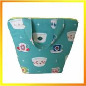 Waterproof trendy promotional insulated lunch tote images