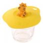 Nya kreativa tecknad djur tiger top hölje täcker silikon cup lock small picture