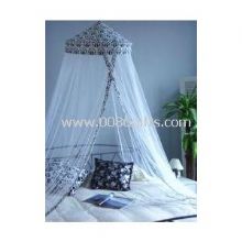 Black and white printed canvas top Double Mosquito Nets images