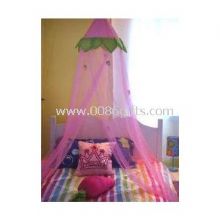 Kids Mosquito Nets with green Decoration images