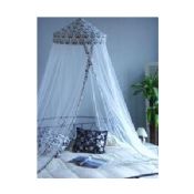 Black and white printed canvas top Double Mosquito Nets images