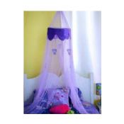 Circular Mosquito Net,Girls velvet-like fabric along the plastic ring images