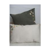 Coussin blanc et brun images