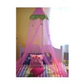 Kids Mosquito Nets with green Decoration images