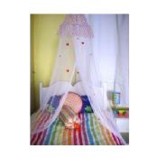 Дети противомоскитные сетки с сердечками mesh верхней и декоративных красных сердечек на теле images