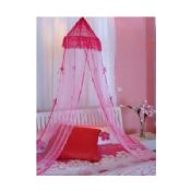 Mosquito Net with ribbon ties along body for decorations images