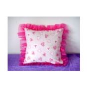 Velvet-like fabric cushion images