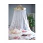White Circular Double Mosquito Net small picture