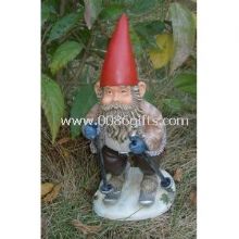 Polyresin garden gnome decoration images