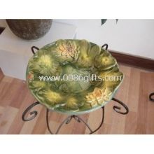 Resin / ceramic attracting birdbath for garden decorating images