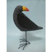 Pássaro cerâmica ou poli estátua da resina material estátuas de animais de jardim gramado images