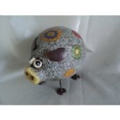 Cow wildlife figurines Garden Animal Statues images