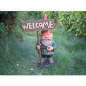 Craft handpainting Funny hage Gnomes images