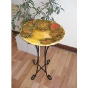 Resina decorativa / cerâmica birdbaths e alimentadores images