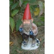 Edizione in resina a mano statue Funny Gnomes del giardino images