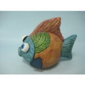 Balık çim süsleri Bahçe hayvan heykelleri hediyeler için şekil images
