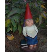 Gnomos de jardín divertido / gnome con Jardinera de polyresin images
