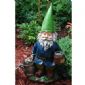 Funny Garden Gnomes with stick small picture