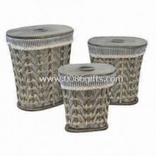 Corn Rope Laundry Basket/Storage Box images