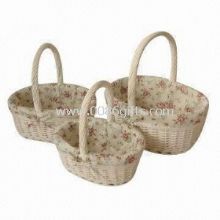 Willow Fruit Picnic Basket images