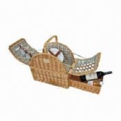 Handmade Picnic Willow Basket images