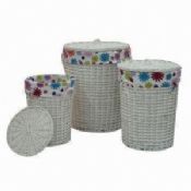 Laundry Basket with Lovely Lining images