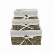 OEM Eco-friendly Handmade Storage Basket images