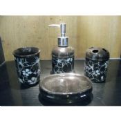 Ceramic/Porcelain/China bath accessories set images