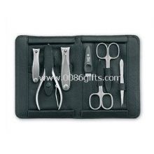 Button closure manicure set for girls promotional images