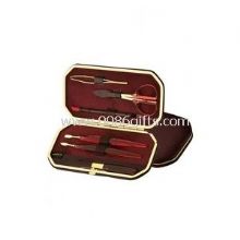 Specail cutting button closure manicure travel case images