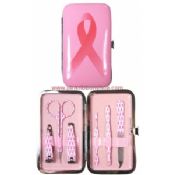 Pulsante sacchetto pieghevole manicure set images