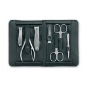 Button closure manicure set for girls promotional images